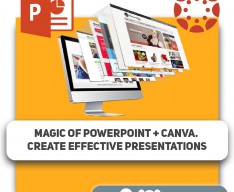 Magic of POWERPOINT + Canva. Create effective presentations - Programming for children in {city_im}