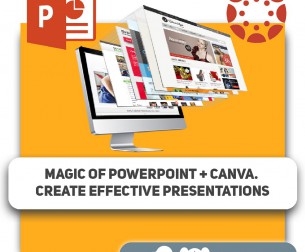 Magic of POWERPOINT + Canva. Create effective presentations - Programming for children in {city_im}